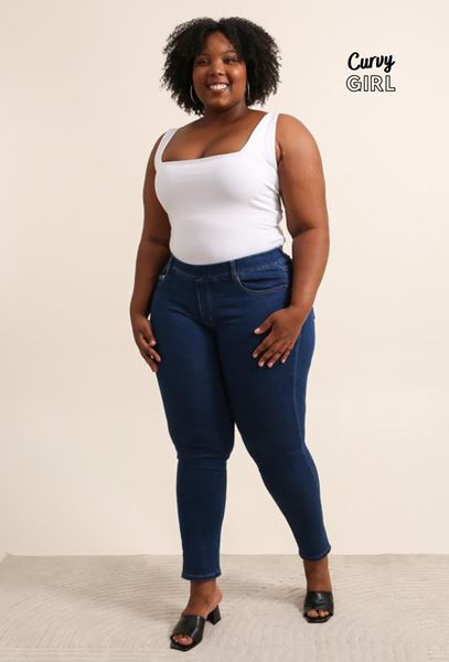 Picture of CURVY GIRL SUPER SIZE STRETCH JEGGING